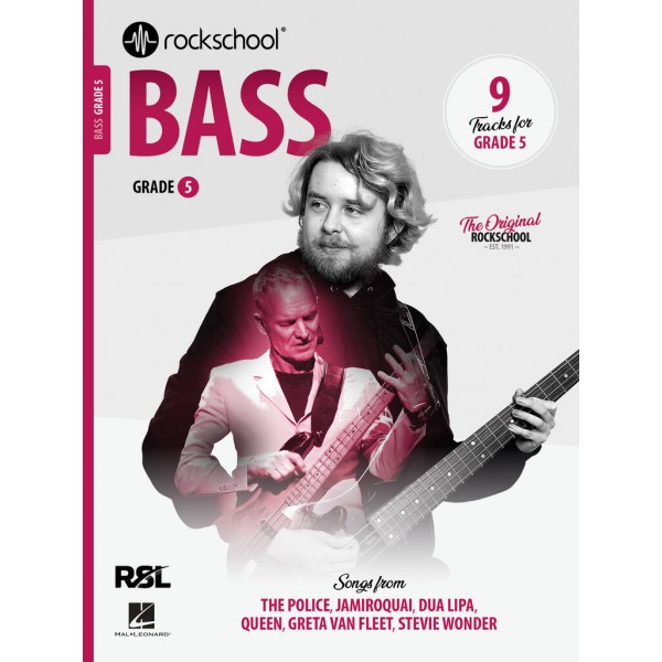 Rockschool Bass Grade 5 2024 (Book/Audio)